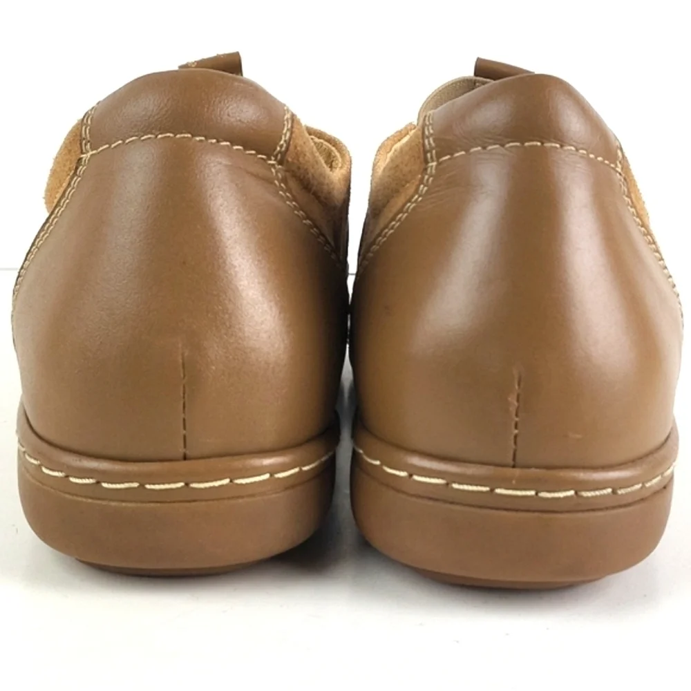 Calden Suede Leather Slip-on Casual Loafer Elevator Shoe Tan Men's Size 7 - Picture 7 of 16